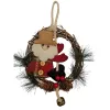 Christmas decorations, wreaths, door hangings, rattan rings, wreaths, hanging ornaments, shop doors, walls, atmosphere, scene arrangement props Item Picture